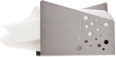 

Zain 3661 1 Compartments Stainless Steel Napkin Holder(Steel)