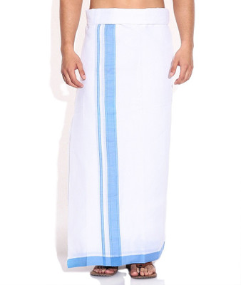

Fashionkiosks Solid Men's Dhoti, Blue