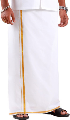 23% OFF on Adt Saral Solid Men's Dhoti 23% OFF on Adt Saral Solid Men's Dhoti