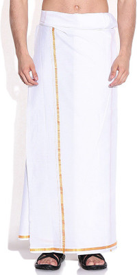 

Fashionkiosks Solid Men's Dhoti, Gold