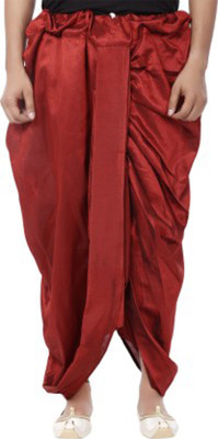 Larwa Solid Men Dhoti