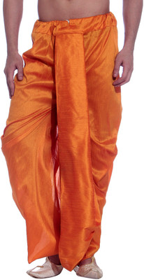 

TAG-7 Solid Men's Dhoti, Yellow