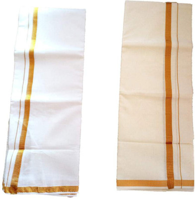 

Pitaliya 2 Solid Men's Dhoti, Multicolor