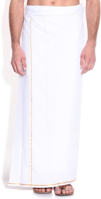 

Fashionkiosks Solid Men's Dhoti, Gold