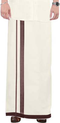 

MCR Solid Men's Dhoti, Rosy brown