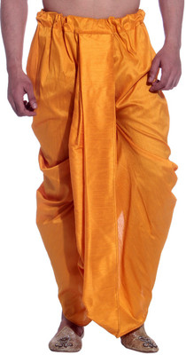 

TAG-7 Solid Men's Dhoti, Yellow