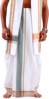 28% OFF on Adt Saral Solid Men Dhoti