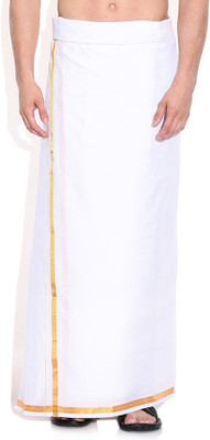 

Fashionkiosks Solid Men's Dhoti, Gold
