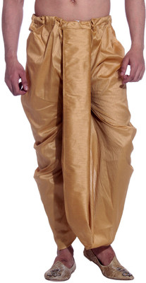 

TAG-7 Solid Men's Dhoti, Gold