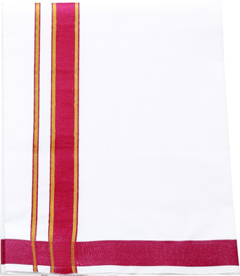 48% OFF on Adt Saral Solid Men Dhoti