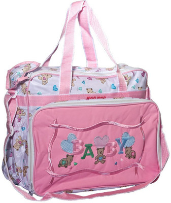 

MeeMee Multi Functional Diaper Bag(Pink)