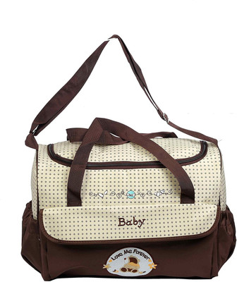 

Creative India Exports Multi Compartment Baby Care Diaper Bag(Multicolor)
