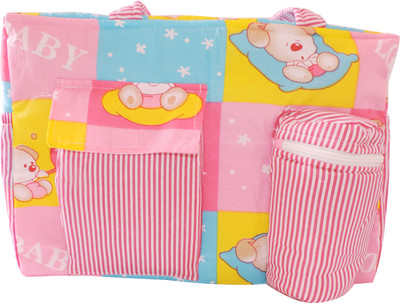 

Ole Baby Big Multi Utility Teddy Sleep Print Tote Diaper Bag(Multicolor)