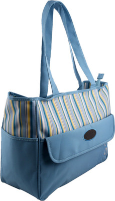 

Belle Maison Printed Multi Purpose Shoulder Diaper Bag(Blue)