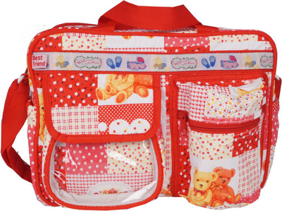 

Hanu Enterprises REDMATKA Messenger Diaper Bag(Red)