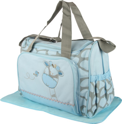 

Offspring Outing Mama Shoulder Diaper Bag Shoulder Diaper Bag(Blue, Grey)
