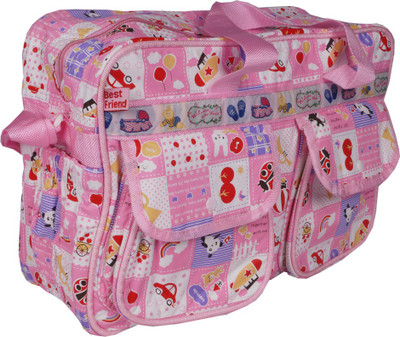 

Hanu Enterprises PINKMATKA Messanger Diaper Bag(Pink)
