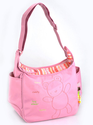 

MeeMee Multi Function Mama Messenger Diaper Bag(Pink)