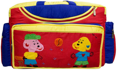 

Rachna Diaper / Mother - Multi Utility 01 Nursery Bag(Blue, Red, Yellow)