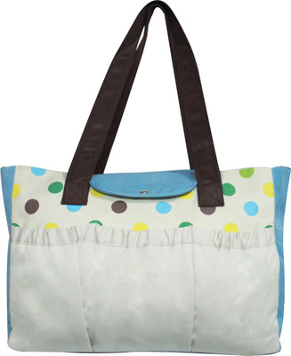 

Kiwi Multicolor Polka Dots Diaper Bag(Multicolor)