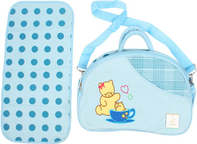 

Ole Baby Attractive Applique Multipurpose Nursery Bag(Blue)