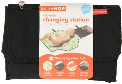 

Skip Hop Pronto Changer Diaper Bag Diaper Bag(Black)