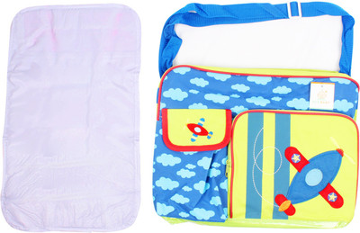 

Ole Baby Attractive Applique Multipurpose Nursery Bag(Green)