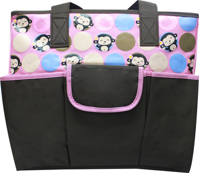 

Kiwi Smart Monkey Print Diaper Bag(Multicolor)