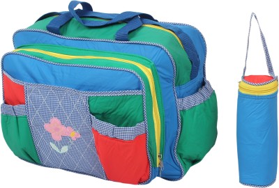 

Offspring Multi Function Mama Shoulder Diaper Bag(Blue, Green)