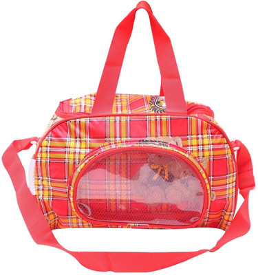 

Bazaar Pirates Mother's Luggage Cum Utility Waterproof Diaper Bag(Red)