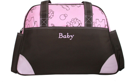 

Kiwi Pink Brown Elephant Diaper Bag(Multicolor)