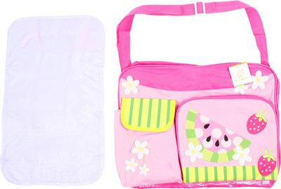 

Ole Baby Attractive Applique Multipurpose Nursery Bag(Pink)