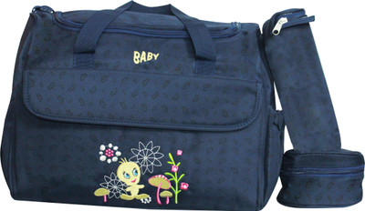 

Kiwi Cute Birdie Embroidery Diaper Bag(Multicolor)