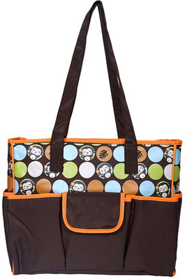 

Baby Grow Waterproof Baby Mummy Maternity Messanger Tote Bag(Brown)