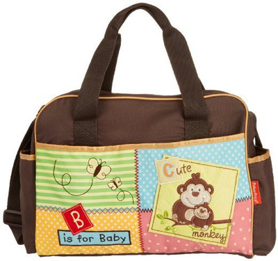 

Fisher-Price Luv U Zoo Diaper Bag Diaper Bag(Brown)