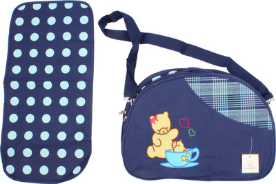 

Ole Baby Attractive Applique Multipurpose Nursery Bag(Navy Blue)