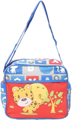 

Baby Bucket Babesitos Nursery Mummy Diaper Tote- Little Cat Print - Bag Purse(Blue)