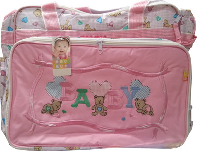 

MeeMee Nursery Shoulder Diaper Bag(Pink)