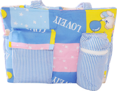 

Ole Baby Big Multi Utility Teddy Print Tote Diaper Bag(Multicolor)