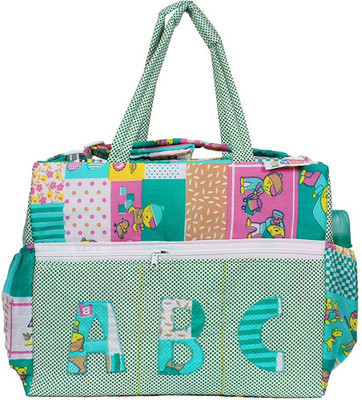 

Creative India Exports Multi-function Green Organizer Diaper Bag(Multicolor)