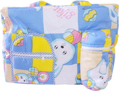 

Ole Baby Big Multi Utility Happy Bunny Tote Diaper Bag(Multicolor)