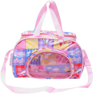 

Bazaar Pirates Mother's Luggage Cum Utility Waterproof Diaper Bag(Pink)