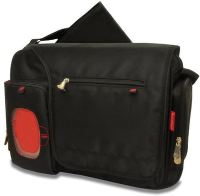 

Fisher-Price Fastfinder Deluxe Messenger Diaper Bag Diaper Bag(Black)
