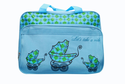 

Kiwi Baby Cot Print Diaper Bag(Multicolor)