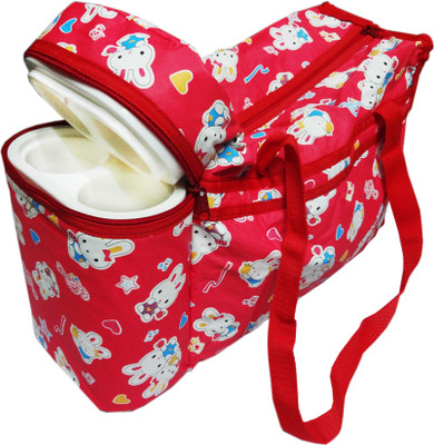 

Wonder Kids Bunny Print with Warmer Nursery Bag(Multicolor)