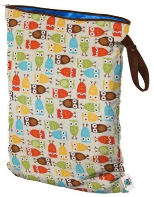 

Planet Wise LargeOwl Wet Diaper Bag(Multicolor)