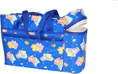 

Hanu Enterprises BOTTLEFEEDER Tote Diaper Bag(Blue)