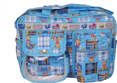 

Hanu Enterprises BLUETEDDY Messenger Diaper Bag(Blue)