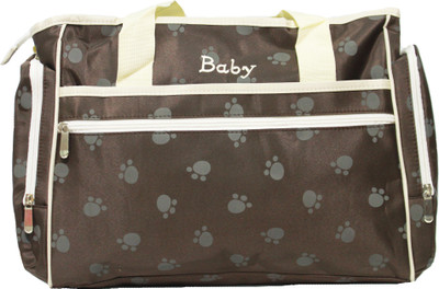 

Kiwi Paw Prints Shoulder Diaper Bag(Brown)