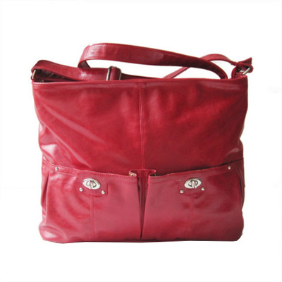 

My Milestones Sparkle Diaper Bag(Red)